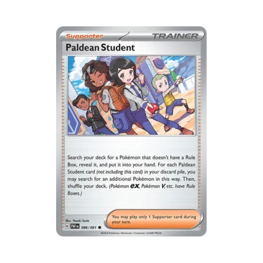 포켓몬 TCG 팔데아의 학생 C 팔데아 페이트 (영문판)