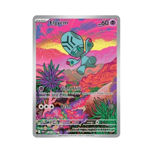 Pokemon TCG Elgyem IR Black Bolt (English Ver.)