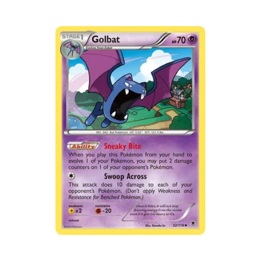 포켓몬 TCG 골뱃 U 팬텀 포스 (영문판)
