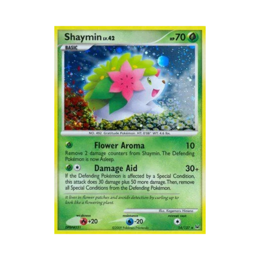 포켓몬 TCG 쉐이미 RH 플래티넘 (영문판)