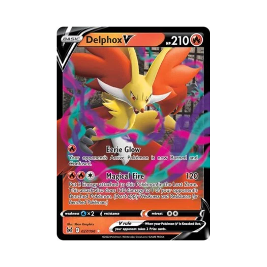 포켓몬 TCG 마폭시 V HRV 로스트 오리진 (영문판)