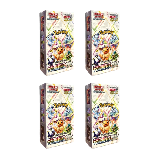 포켓몬 TCG 스칼렛 & 바이올렛 하이클래스팩 테라스탈 페스타 ex 4박스 (40팩/일어판) 카드 이미지