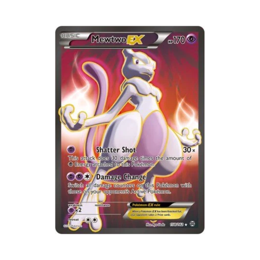 포켓몬 TCG 뮤츠 EX RU 브레이크스루 (영문판)
