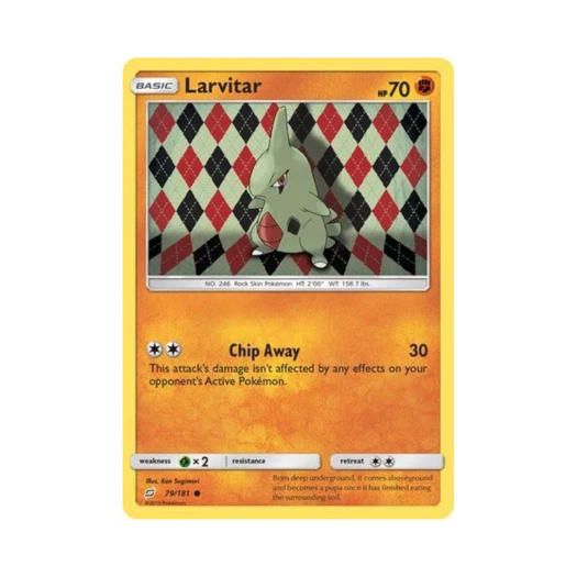 Pokemon TCG Larvitar C Team Up (English Ver.)