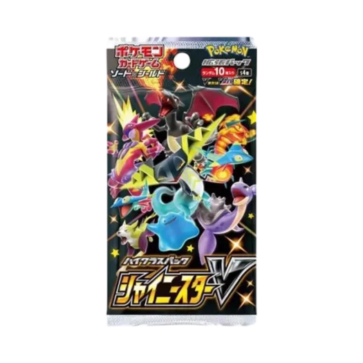 포켓몬 TCG 소드&실드 하이 클래스팩 샤인 스타 V 팩 (10장/일어판) 카드 이미지