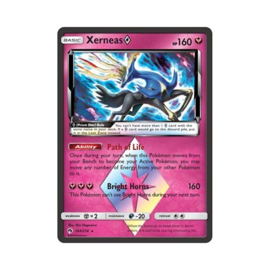포켓몬 TCG 제르네아스 RPS 로스트 썬더 (영문판)