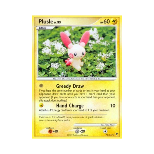 Pokemon TCG Plusle U Supreme Victors (English Ver.)