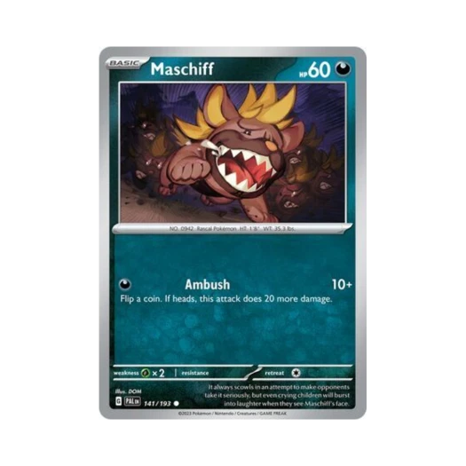 포켓몬 TCG 오라티프 C 팔데아 이볼브드 (영문판) 카드 이미지