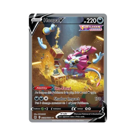 Pokemon TCG Hoopa V R Crown Zenith (English Ver.)
