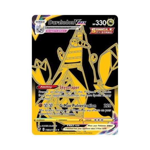 포켓몬 TCG 두랄루돈 VMAX RS 실버 템페스트 (영문판)