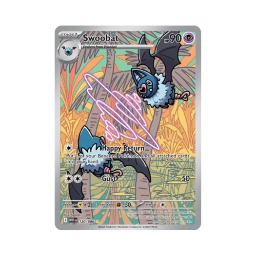 포켓몬 TCG 맘박쥐 IR 화이트플레어 (영문판)