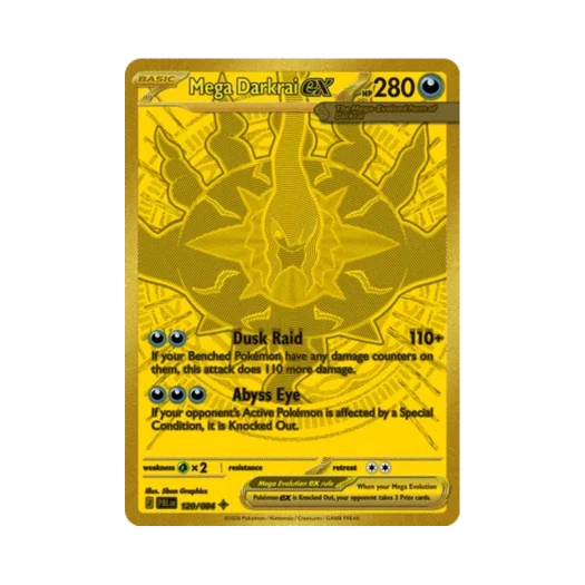 포켓몬 TCG 메가 다크라이 ex MHR 피치 블랙 (영문판) 카드 이미지