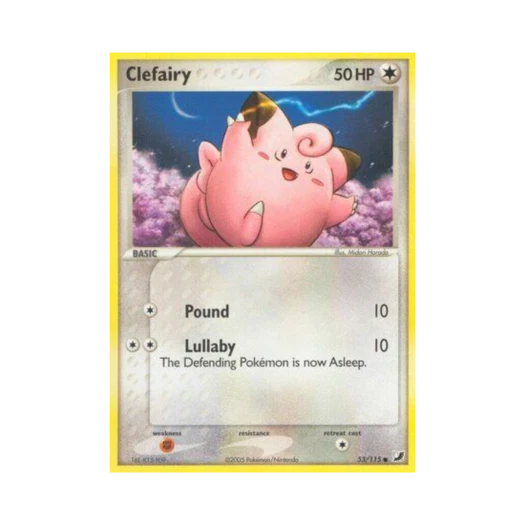 포켓몬 TCG 삐삐 C EX 언씬 포시스 (영문판)