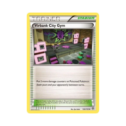포켓몬 TCG 모란만시티 체육관 U 플라스마 스톰 (영문판)