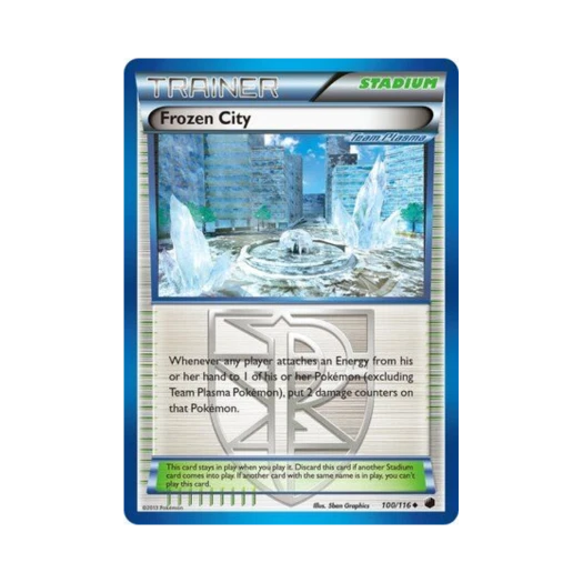 포켓몬 TCG 얼어붙은 마을 U 플라스마 프리즈 (영문판)
