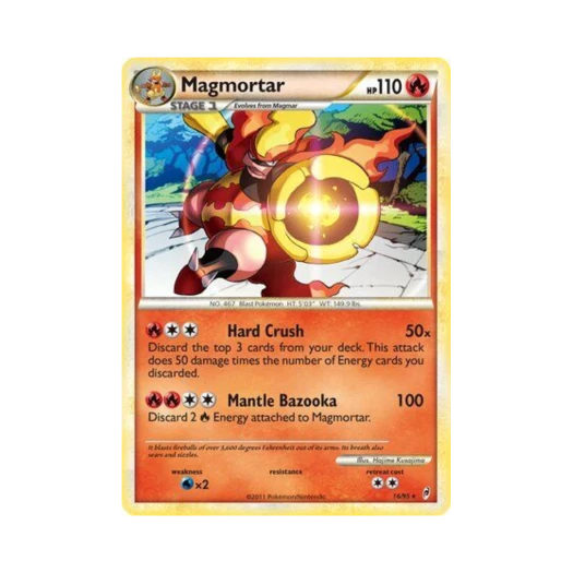 Pokemon TCG Magmortar RH Call of Legends (English Ver.)