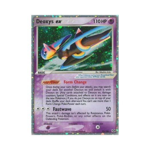 Pokemon TCG Deoxys ex RHe EX Emerald (English Ver.)