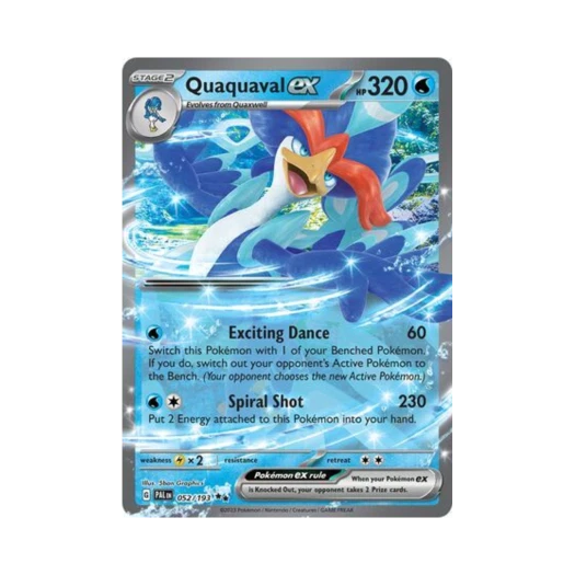 Pokemon TCG Quaquaval ex DR Paldea Evolved (English Ver.)
