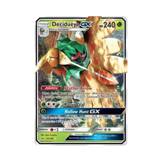 Pokemon TCG Decidueye GX RHG Sun & Moon (English Ver.)