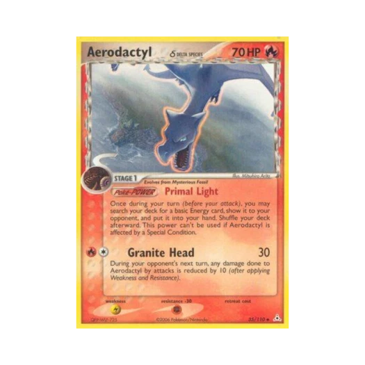 포켓몬 TCG 프테라 U EX 홀론 팬텀 (영문판)