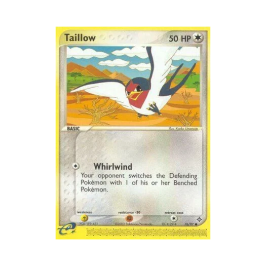 Pokemon TCG Taillow C EX Dragon (English Ver.)