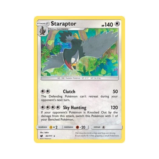포켓몬 TCG 찌르호크 R 크림슨 인베이전 (영문판)