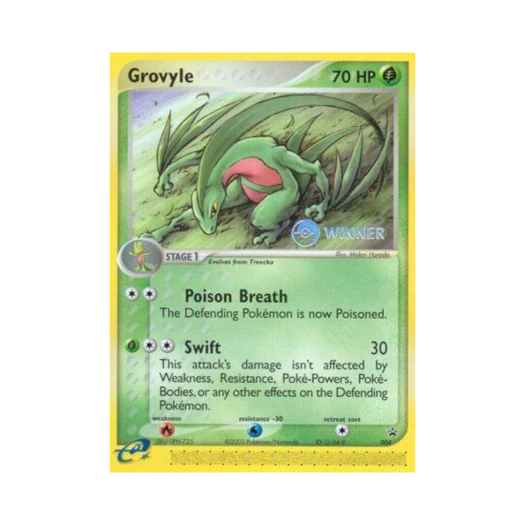 Pokemon TCG Grovyle P Nintendo Promos (English Ver.)