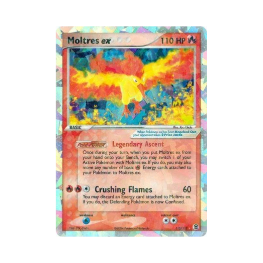 포켓몬 TCG 파이어 ex RS EX 파이어레드 & 리프그린 (영문판)