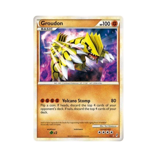 포켓몬 TCG 그란돈 RH 콜 오브 레전즈 (영문판)