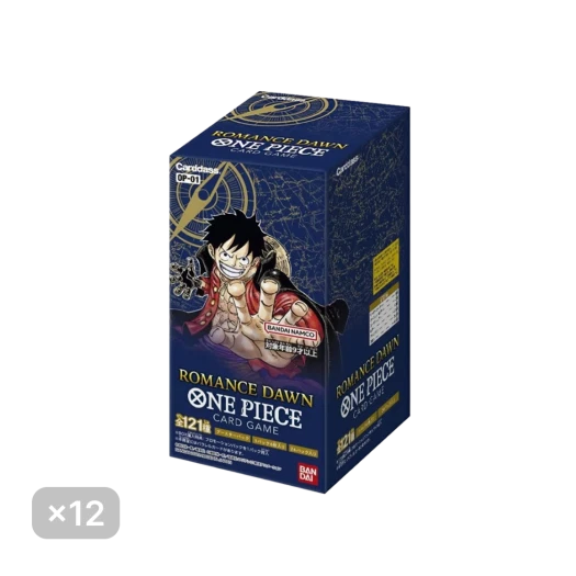 원피스 TCG OP-01 부스터 팩 로맨스 던 12 박스 (총 288팩/일어판) 카드 이미지