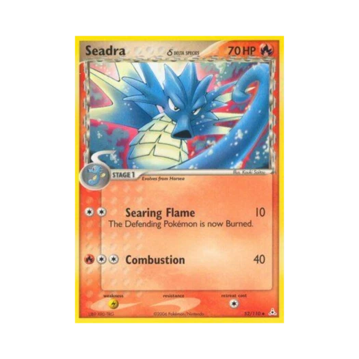 포켓몬 TCG 시드라 U EX 홀론 팬텀 (영문판)