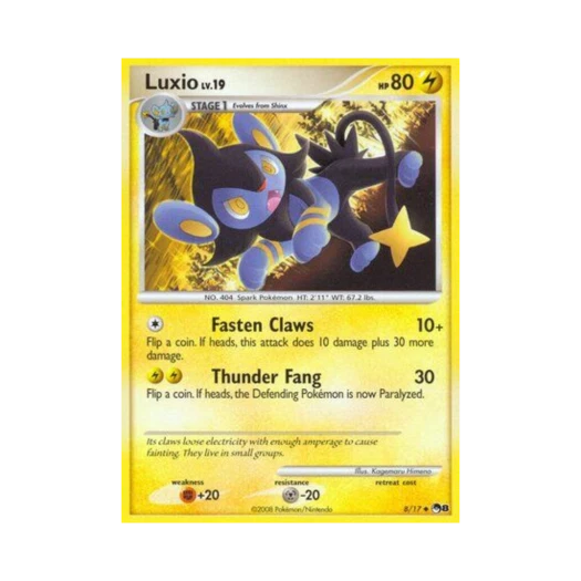 포켓몬 TCG 럭시오 U 팝 시리즈 8 (영문판)