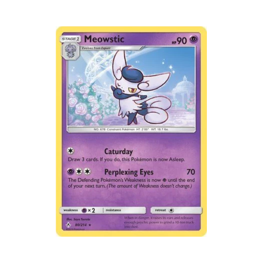 포켓몬 TCG 냐오닉스 R 언브로큰 본즈 (영문판)