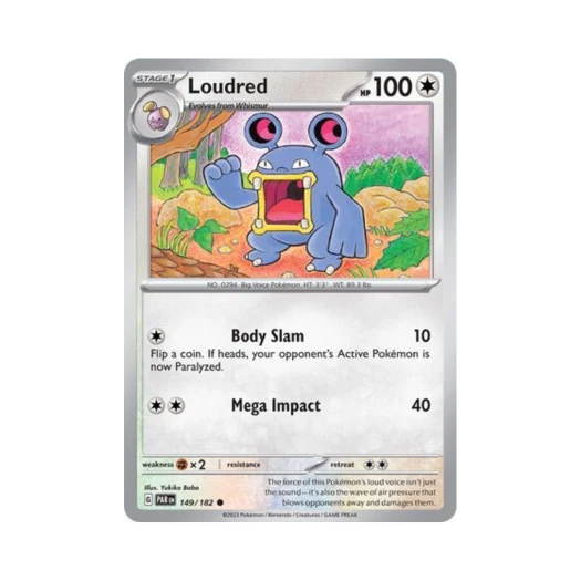 포켓몬 TCG 노공룡 C 파라독스 리프트 (영문판) 카드 이미지