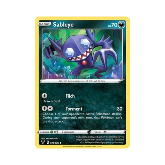 포켓몬 TCG 깜까미 U 비비드 볼티지 (영문판)