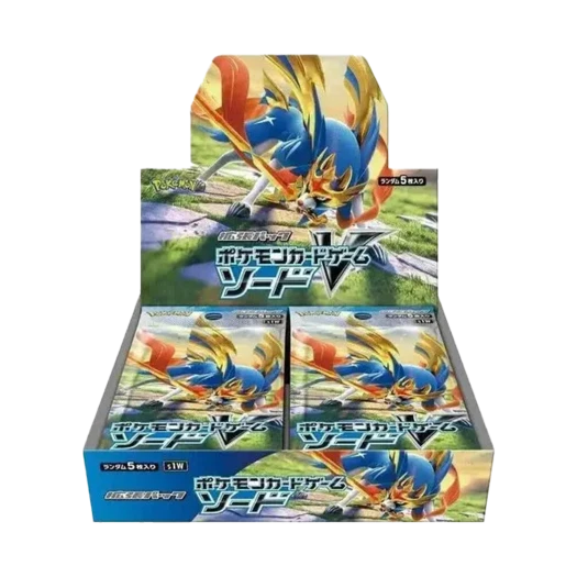포켓몬 TCG 소드 & 실드 확장팩 소드 박스 (일어판) 카드 이미지