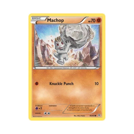 Pokemon TCG Machop C Generations (English Ver.)