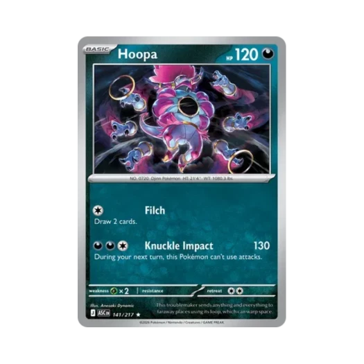 포켓몬 TCG 후파 R 메가 에볼루션 어센드 히어로즈 (영문판)