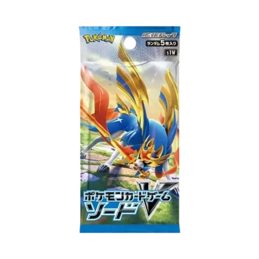 포켓몬 TCG 소드&실드 확장팩 소드 팩 (5장/일어판) 카드 이미지