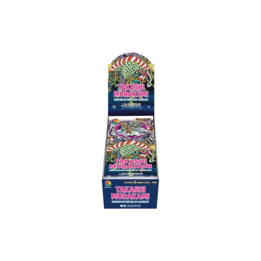 카이카이키키 TCG 무라카미 플라워즈 무지개의 꼬리를 밟고 전시회 한정 박스 (일어판) 상품 이미지