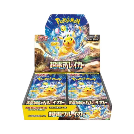 Pokemon TCG Scarlet & Violet Expansion Pack Super Electric Breaker Box (Pack of 30Japanese Ver.)