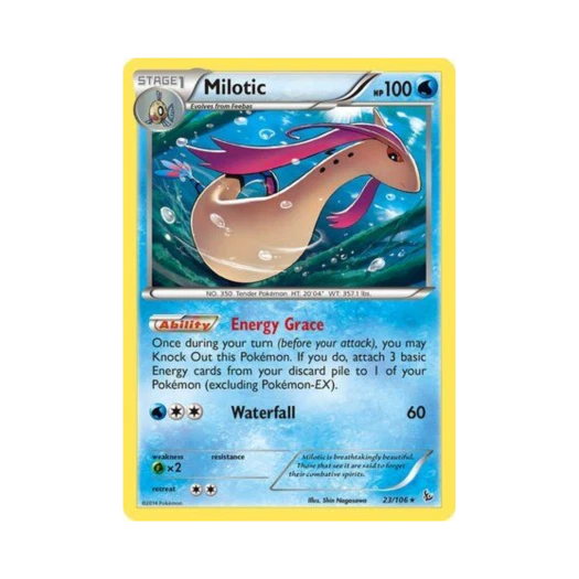 Pokemon TCG Milotic RH Flashfire (English Ver.)