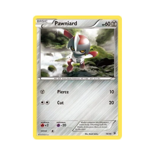Pokemon TCG Pawniard Kalos Starter Set (English Ver.)