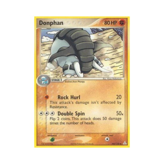 Pokemon TCG Donphan U EX Holon Phantoms (English Ver.)