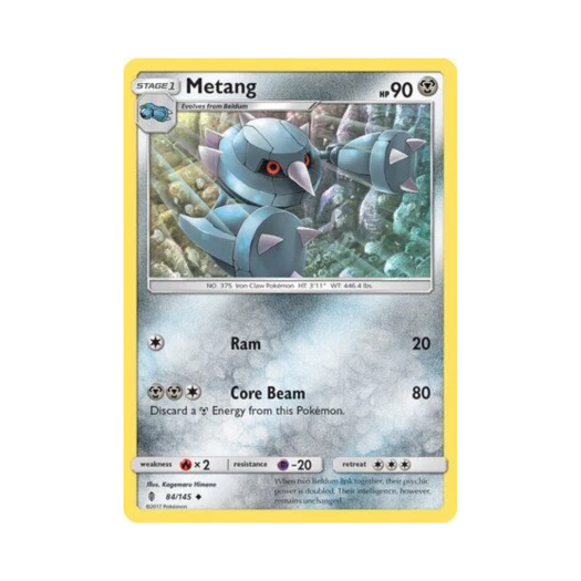 Pokemon TCG Metang U Guardians Rising (English Ver.)