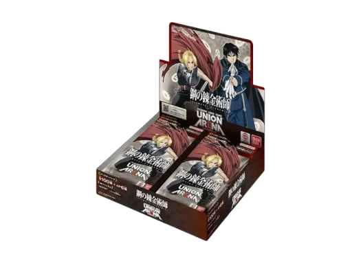유니온 아레나 TCG 부스터 팩 강철의 연금술사 박스 (일어판) 상품 이미지