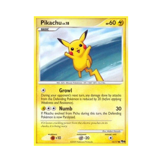 Pokemon TCG Pikachu C POP Series 9 (English Ver.)