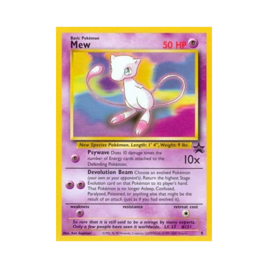 Pokemon TCG Mew P Wizards of the Coast Promos (English Ver.)