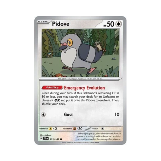 Pokemon TCG Pidove C Temporal Forces (English Ver.)