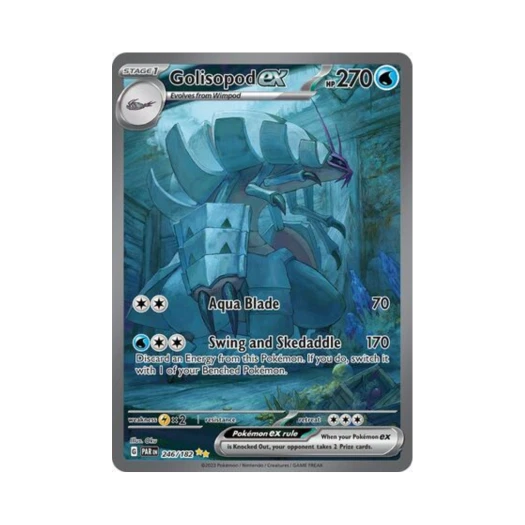 포켓몬 TCG 갑주무사 ex SIR 파라독스 리프트 (영문판)